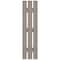Ekena Millwork 12-in. W x 59-in. H Mid-America Vinyl, Standard Size Three Board Spaced Shutters, 008 - Clay, PR 00031259008 - alternate 3